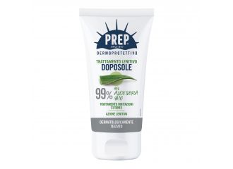 Prep dermoprotettivo 99% gel aloe vera bio trattamento lenitivo doposole irritazioni cutanee 150 ml