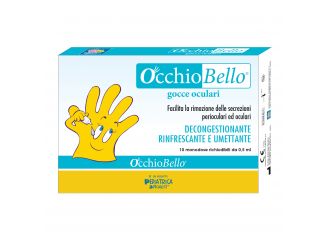 Occhiobello gocce oculari 10 flaconcini monodose richiudibili da 0,5 ml