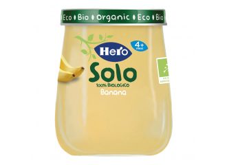 Hero solo omogeneizzato banana 100% bio 120 g