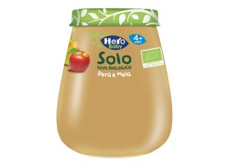 Hero solo omogeneizzato pera mela 100% bio 120 g