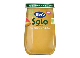 Hero solo omogeneizzato verdurine con manzo 100% bio 190 g