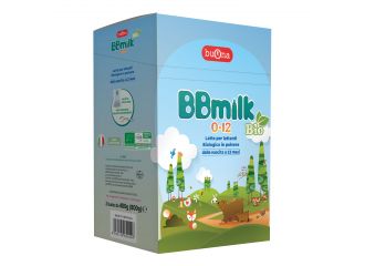 Bbmilk 0-12 bio polvere 2 buste da 400 g