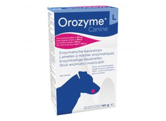 Orozyme canine strisce enzimatiche masticabili per cani di taglia grande