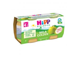 Hipp bio omogeneizzato mela golden 2 x 80 g