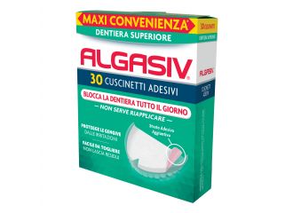 Algasiv adesivo per protesi dentaria superiore 30 pezzi