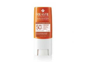 Rilastil sun system photo protection terapy spf 50+ stick trasparente 8,5 ml