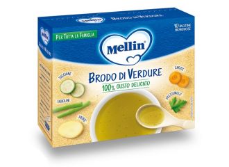 Mellin brodo di verdure 10 x 8 g