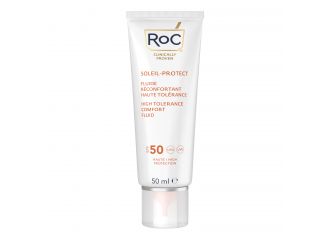 Roc fluido solare viso spf 50 elevata tollerabilita' 50 ml