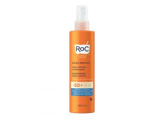 Roc lozione spray solare corpo spf 50+ idratante 200 ml