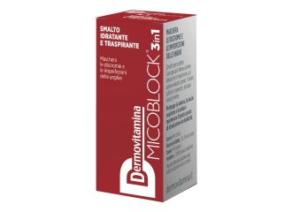 Dermovitamina micoblock 3 in 1 smalto idratante e traspirante matto 5 ml