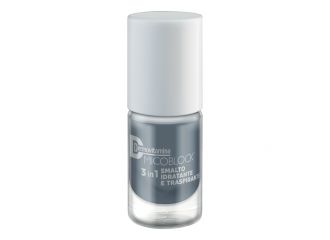 Dermovitamina micoblock 3in1 smalto idratante e traspirante grigio 5 ml