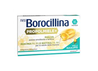 Neoborocillina propolmiele+ miele/eucalipto 16 pastiglie