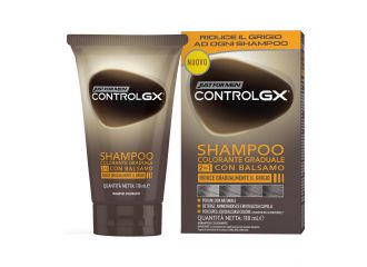 Just for men control gx shampoo colorante graduale 2 in 1 con balsamo 150 ml