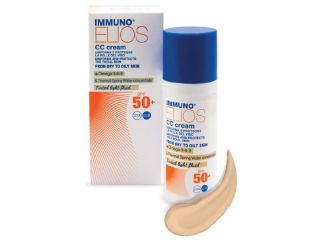 Immuno elios cc cream spf50+ tinted light 40 ml