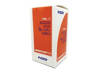 Farmaban lenoplast free 10cmx2,7m 4,5 m in tensione benda adesiva elastica latex free scatola singola