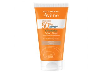 Avene sol cleanance spf50+ colorato nuova formula 50 ml