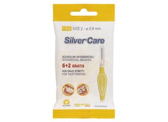 Silvercare scovolino interdentale one 8 fine size 2