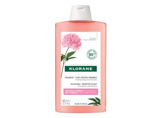 Klorane shampoo soothing sensitive scalp alla peonia