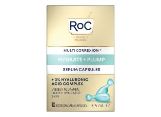 Roc multi correxion hydrate+ plump siero viso in capsule 30 capsule