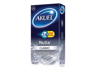 Profilattico akuel nulla classico 14 pezzi