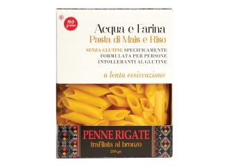 Nutri te' penne rigate acqua e farina mais e riso 250 g