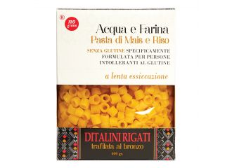 Nutri te' ditalini rigati acqua e farina mais e riso 250 g