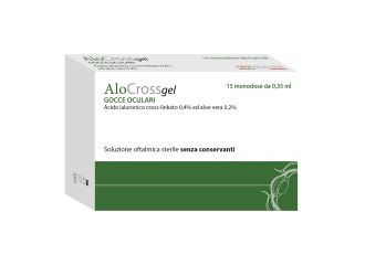 Alocrossgel soluzione oftalmica 15 monodose da 0,35 ml