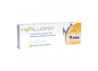 Siringa intra-articolare hyalubrix acido ialuronico 1,5% 30 mg 2 ml no eto