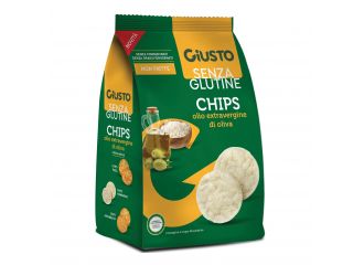 Giusto senza glutine chips olio extravergine di oliva 40 g