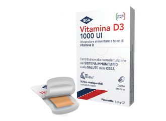 Vitamina d3 ibsa 1000ui 30 film orodispersibili