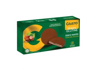 Giusto senza glutine disco wafer 3 pezzi da 30 g