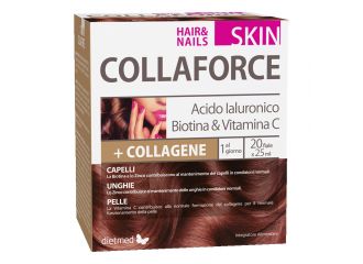 Collaforce skin hair & nails 20 fiale da 25 ml