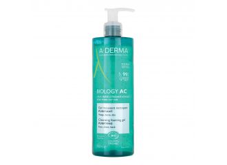 Aderma biology ac gel detergente schiumogeno purificante 400 ml