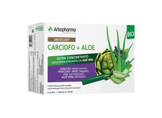 Arkofluidi carciofo+aloe vera 20 flaconcini 200 g