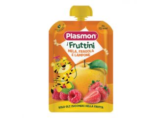 Plasmon i fruttini mela fragola e lampone 130 g