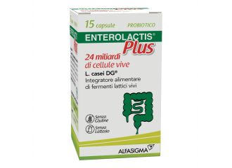 Enterolactis plus 15 capsule 24 miliardi di cellule vive