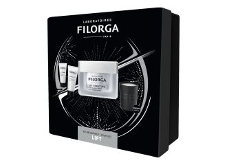 Filorga xmas box lift 2023 1 lift structure 50 ml + 1 lift designer 7 ml + 1 sleep & lift 15 ml + 1 mini candle