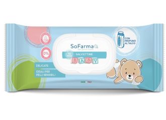 Sofarmapiu' salviettine baby talco 72 pezzi