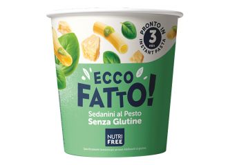 Nutrifree ecco fatto sedanini al pesto 70 g