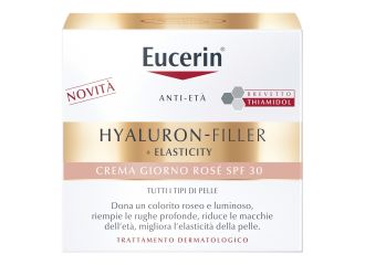 Eucerin hyaluron filler + elasticity crema giorno rose spf30 50 ml