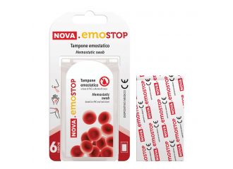 Nova emostop tampone emostatico 6 pezzi