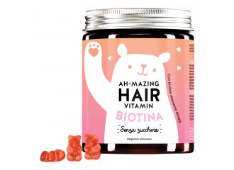 Ah-mazing hair vitamins mit biotin sugarfree 45 caramelle gommose