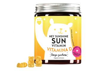 Hey sunshine sun vitamins mit d3 sugarfree 45 caramelle gommose