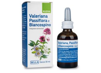 Valeriana passiflora e biancospino gocce 30 ml