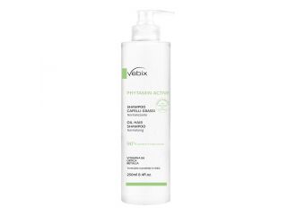 Vebix phytamin active shampoo capelli grassi normalizzante 250 ml