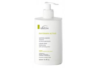 Vebix phytamin active sapone liquido idratante 500 ml