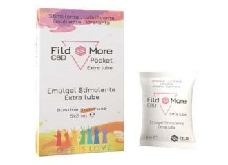 Fild more cbd extra lube pocket 5 bustine da 2 ml