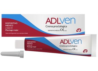 Crema rettale adlven 30 g con cannula applicatrice