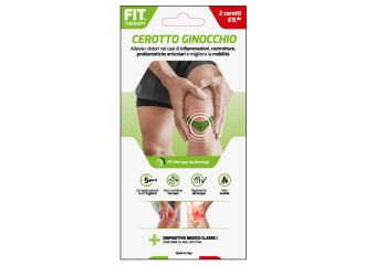 Fit therapy cerotto ginocchio 2 pezzi