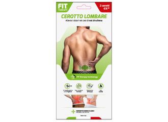 Fit therapy cerotto lombare 2 pezzi